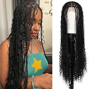 Knotless Boho Box Braid Wig